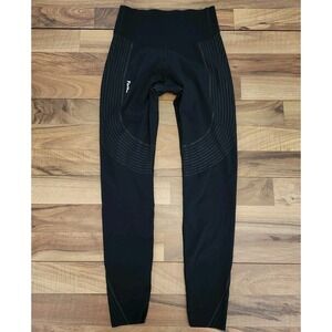 Fanka‎ Body Sculpt Bum Lift Tummy Control Leggings Size Small Black Euc